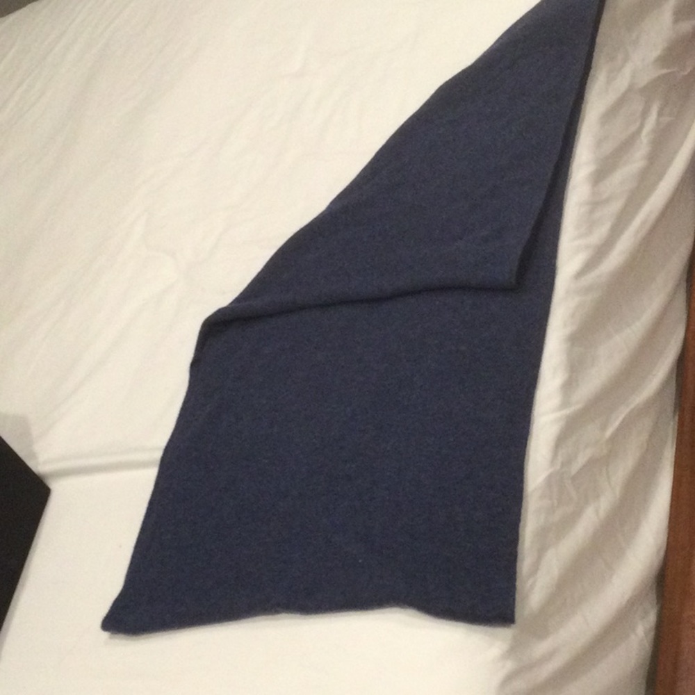 Cashmere poncho style wrap